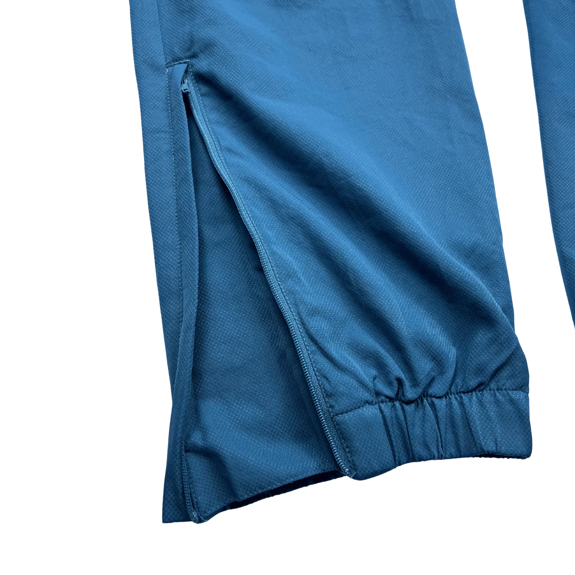 Kickvault Lacoste Trackpants blau S mit Reißverschlusstasche und elastischem Bund