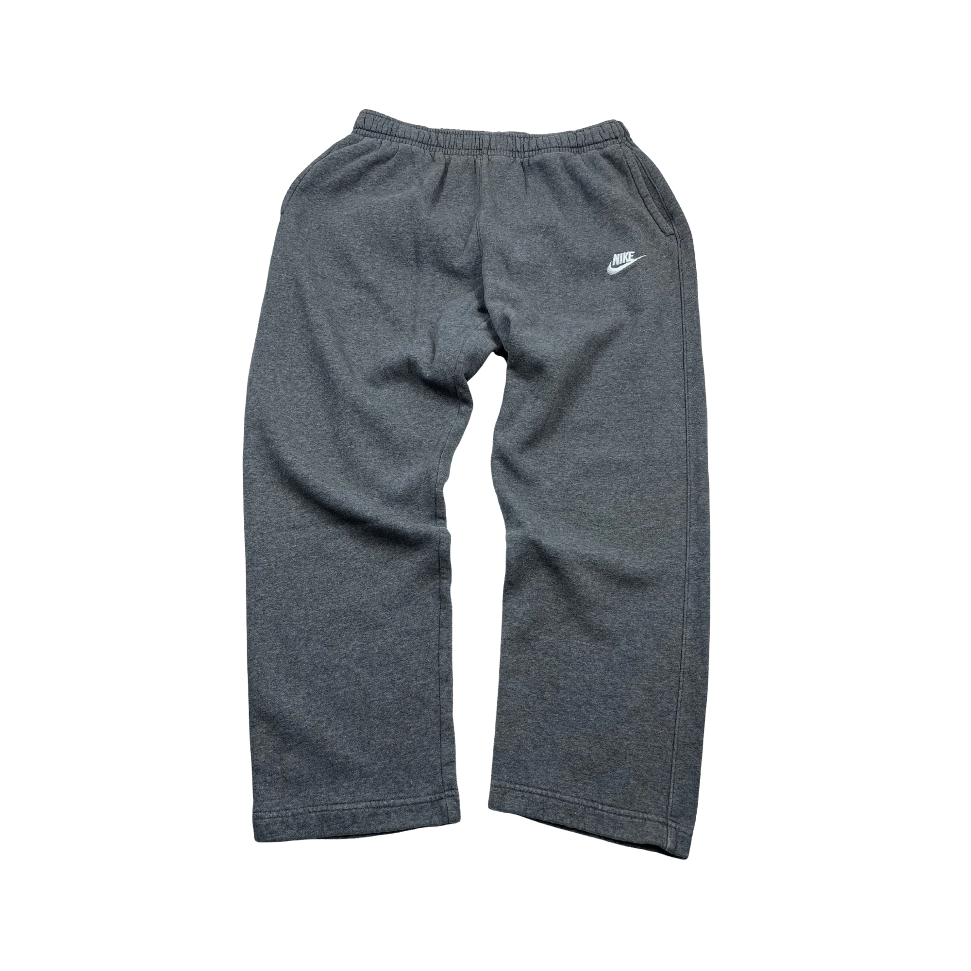 Nike Jogginghose grau von Kickvault mit bequemem elastischem Bund und lockerem Schnitt