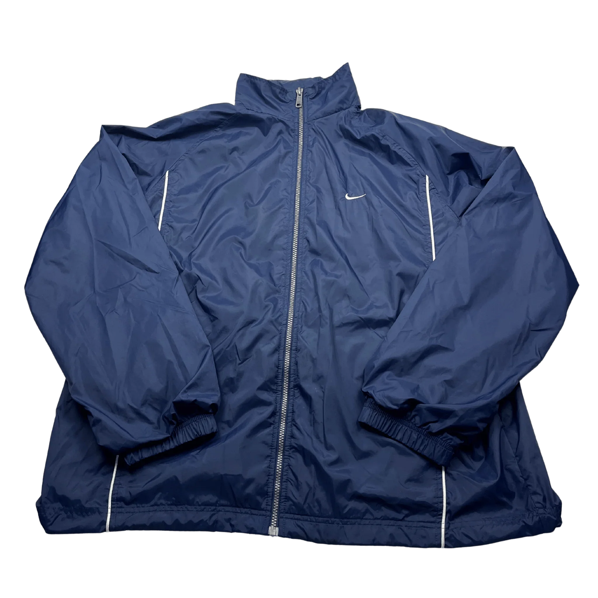 Originale Nike Track Jacket kaufen blaue Kickvault Trainingsjacke mit Reißverschluss und reflektierenden Details