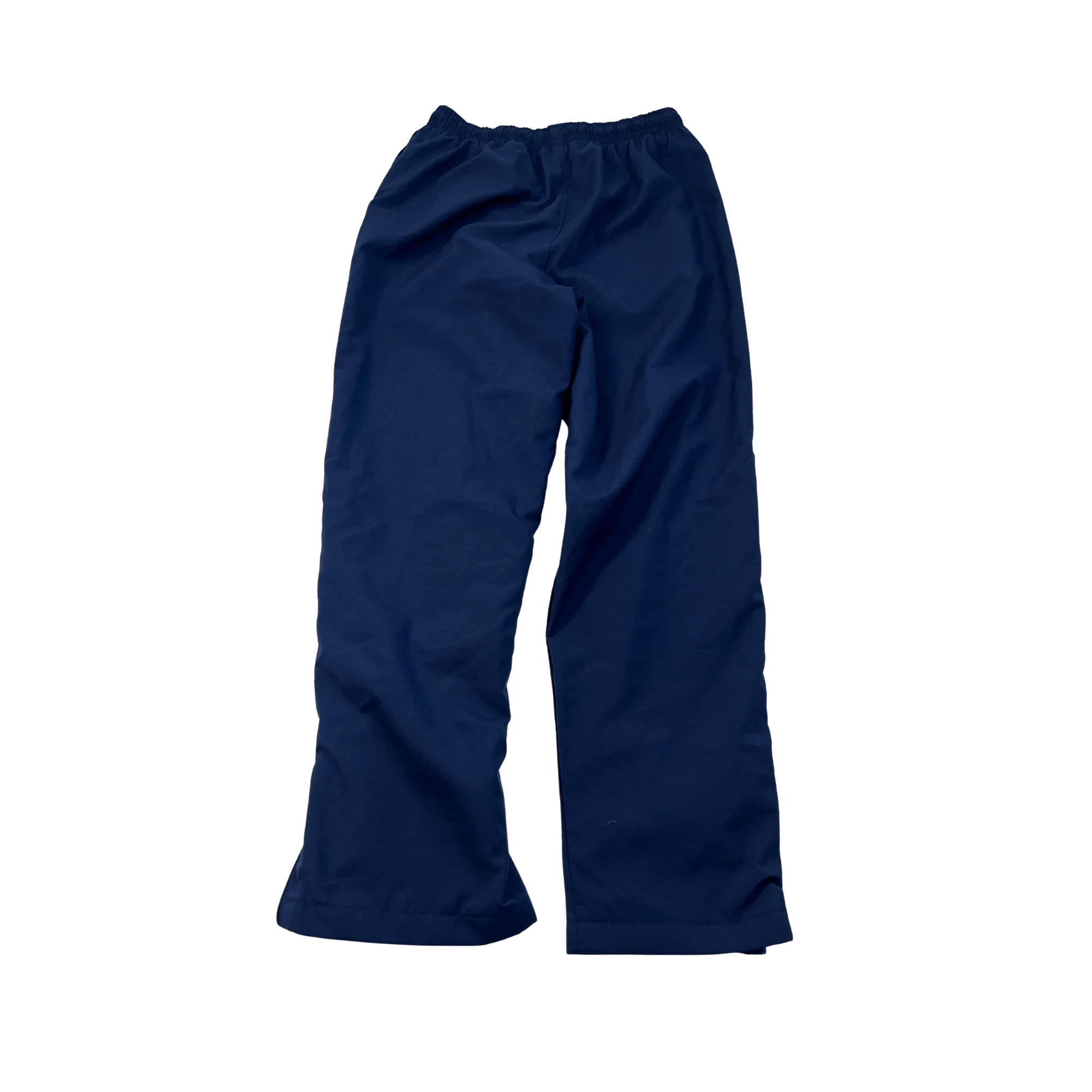 Dunkelblaue Nike Trackpants Vintage mit elastischem Bund und weitem Bein aus der Kickvault Kollektion