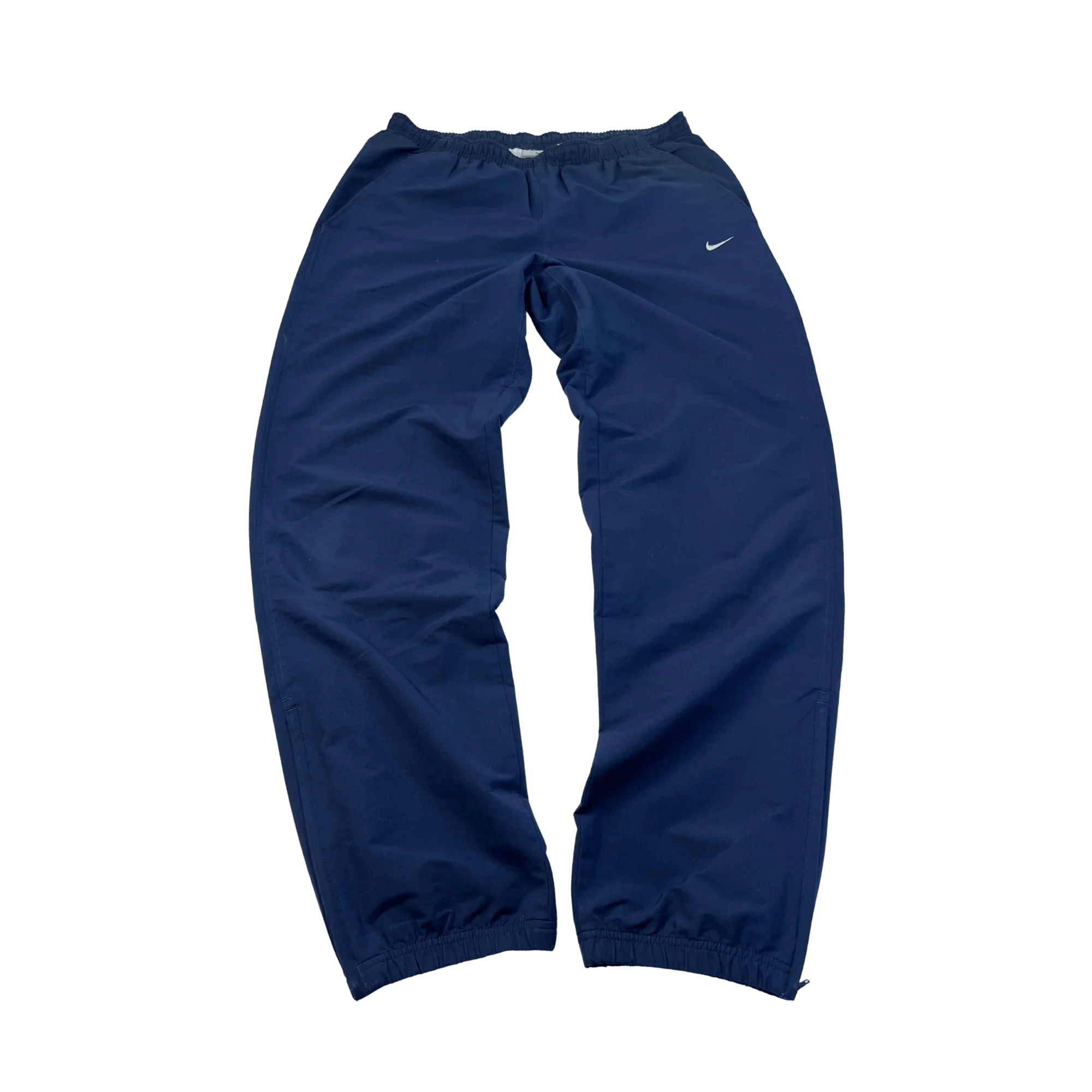 Nike Trackpants Vintage kaufen baggy in Dunkelblau mit elastischem Bund von Kickvault