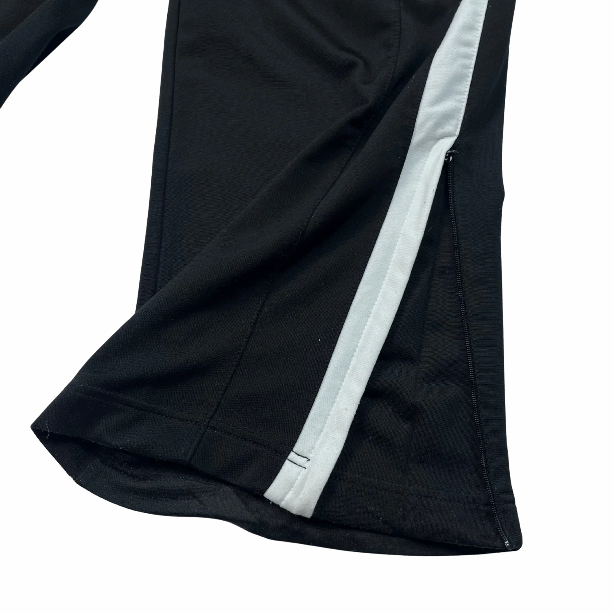 nike vintage jogginghose schwarz mit weißem streifen von Kickvault aus hochwertigem Stoff