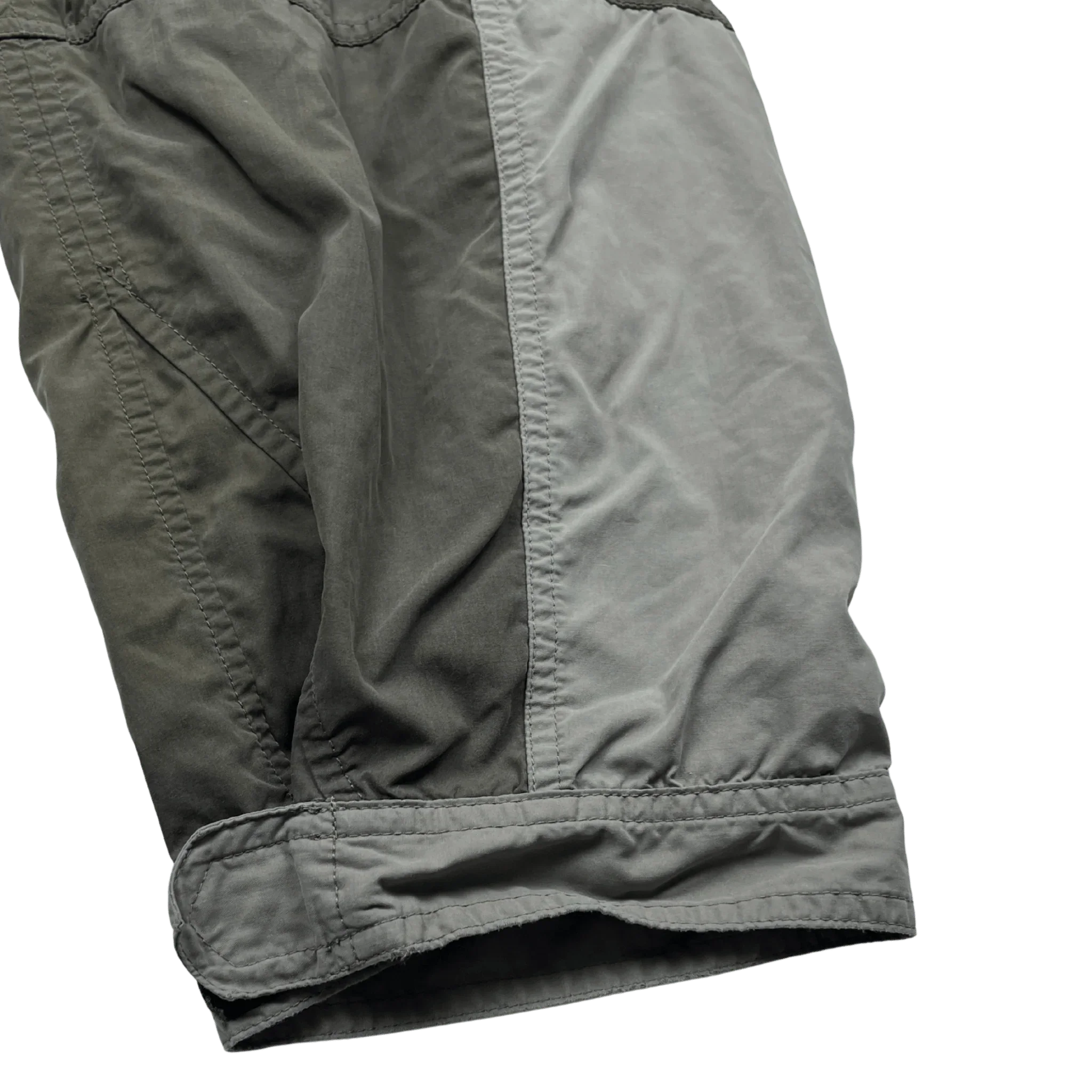 Kickvault Premium Vintage Sporthose Herren in Grautönen mit verstellbarem Saum und komfortablem Stoff