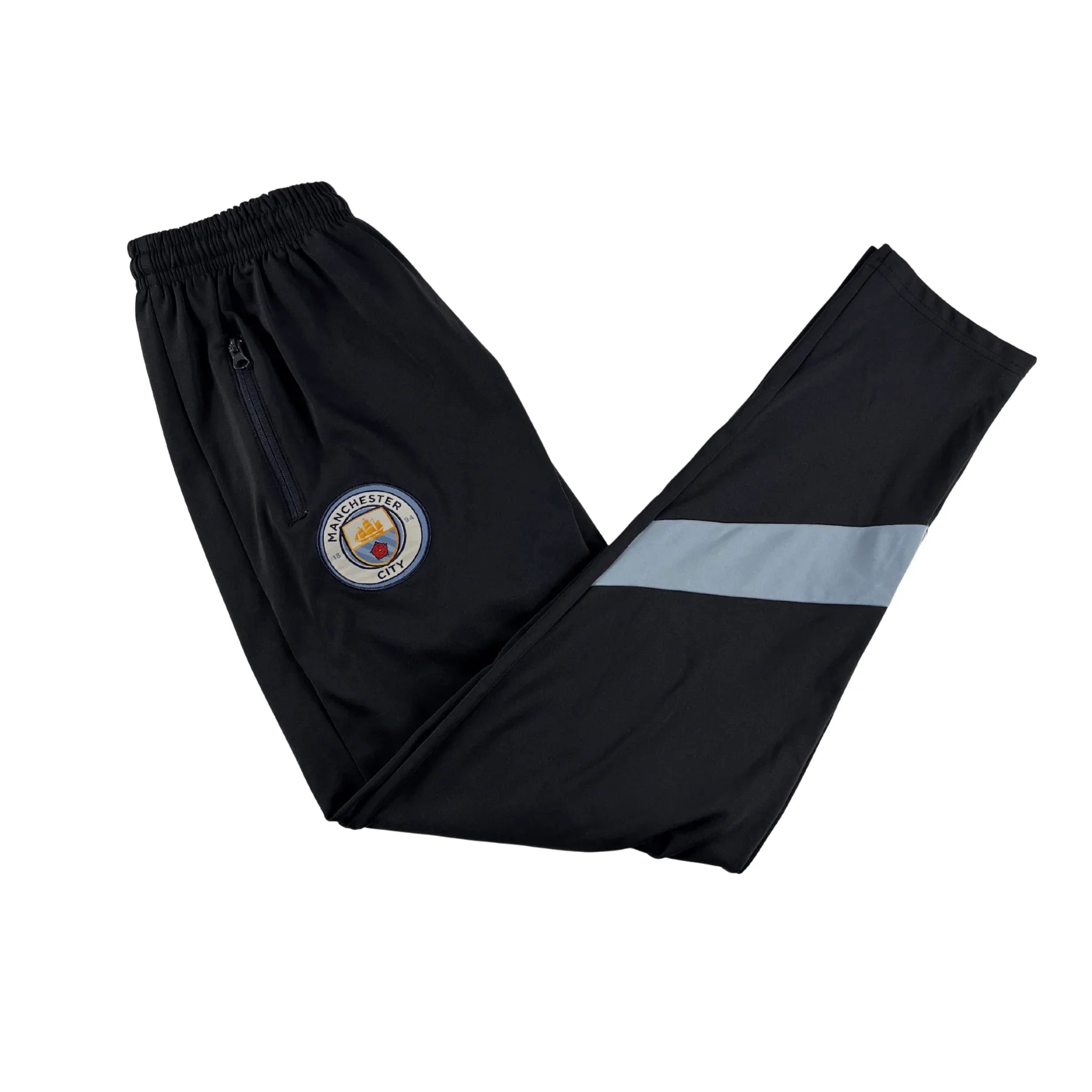 Schwarze Puma Manchester City Jogginghose mit elastischem Bund und seitlicher Tasche Puma Manchester City Jogginghose kaufen