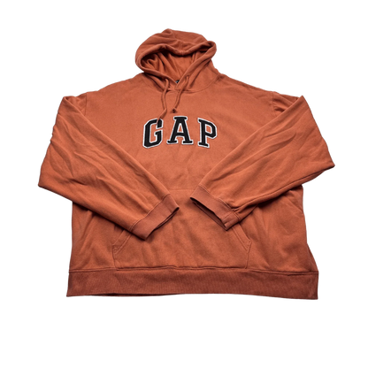 Kickvault GAP Hoodie Orange mit kaputze oversize aus weichem Material mit Kängurutasche