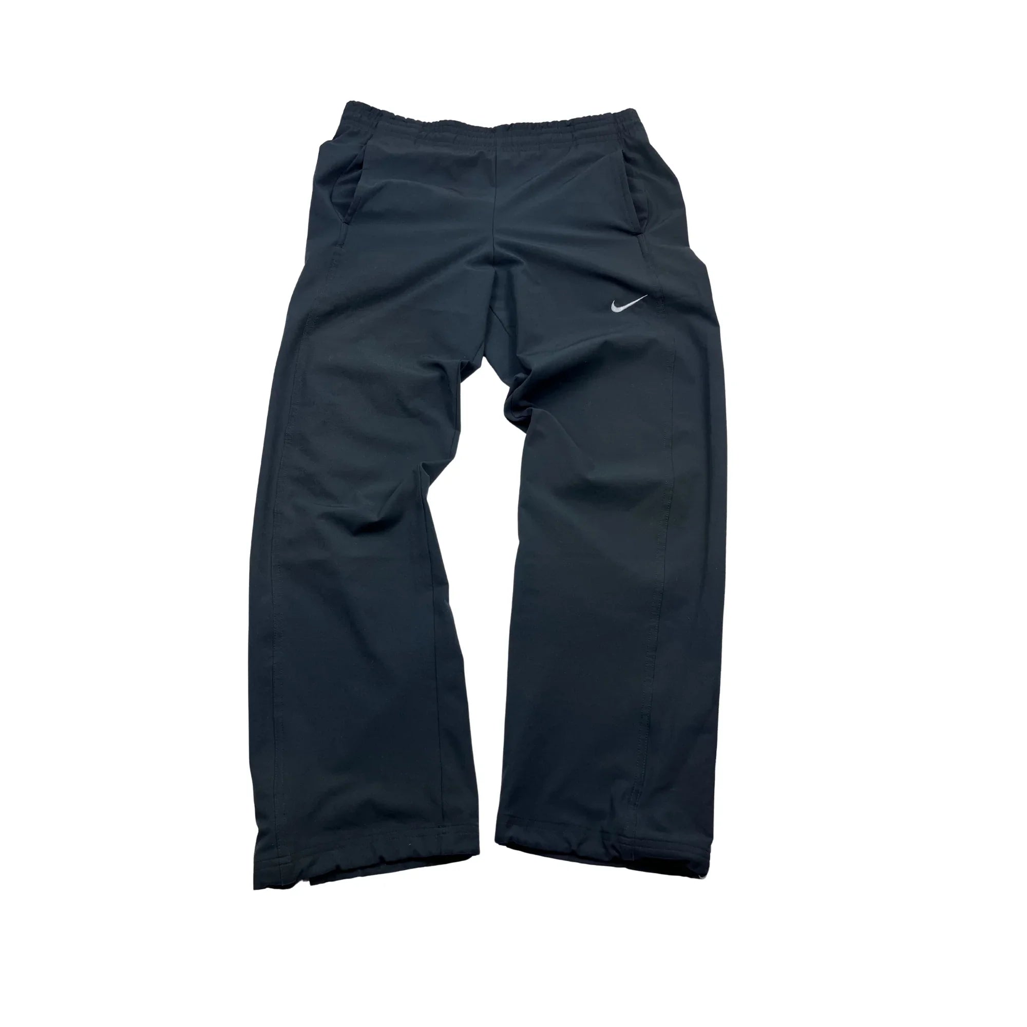 Nike Jogginghose schwarz Damen S von Kickvault mit elastischem Bund und kleinem Swoosh Logo