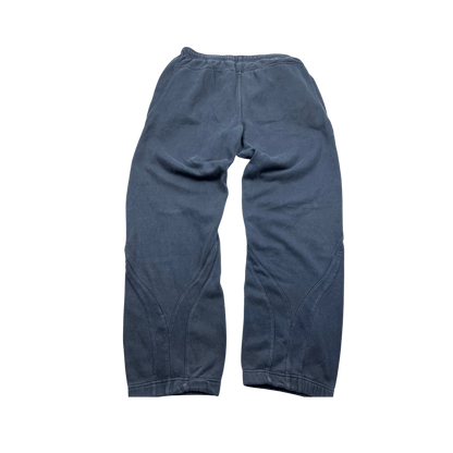 Nike Jogginghose Vintage blauer swoosh in dunklem Blau mit lockerem Schnitt und elastischem Bund