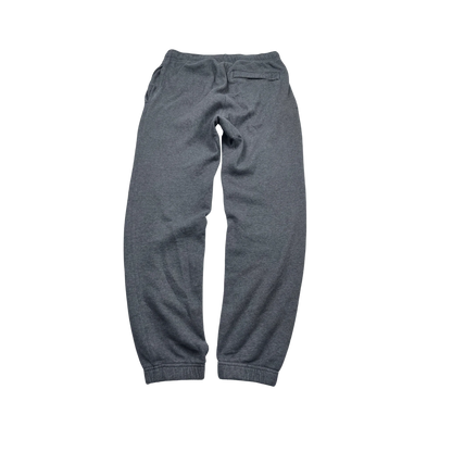 Kickvault graue Trackpants Rückansicht Nike Jogginghose Vintage mit elastischem Bund und Bündchen