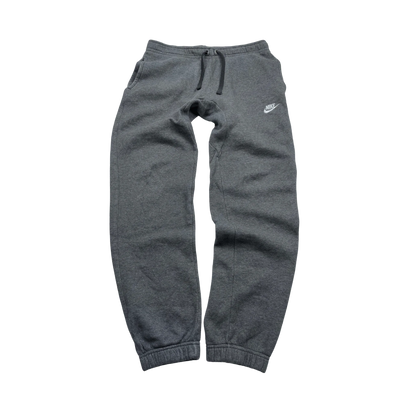 Kickvault Nike Jogginghose Vintage in Grau mit Kordelzug und elastischen Bündchen