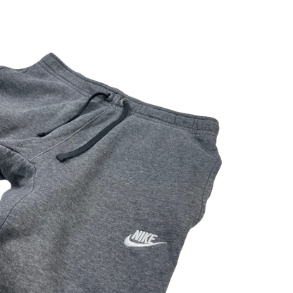 Graue Nike Jogginghose Vintage mit Kordelzug und gesticktem Nike Logo von Kickvault