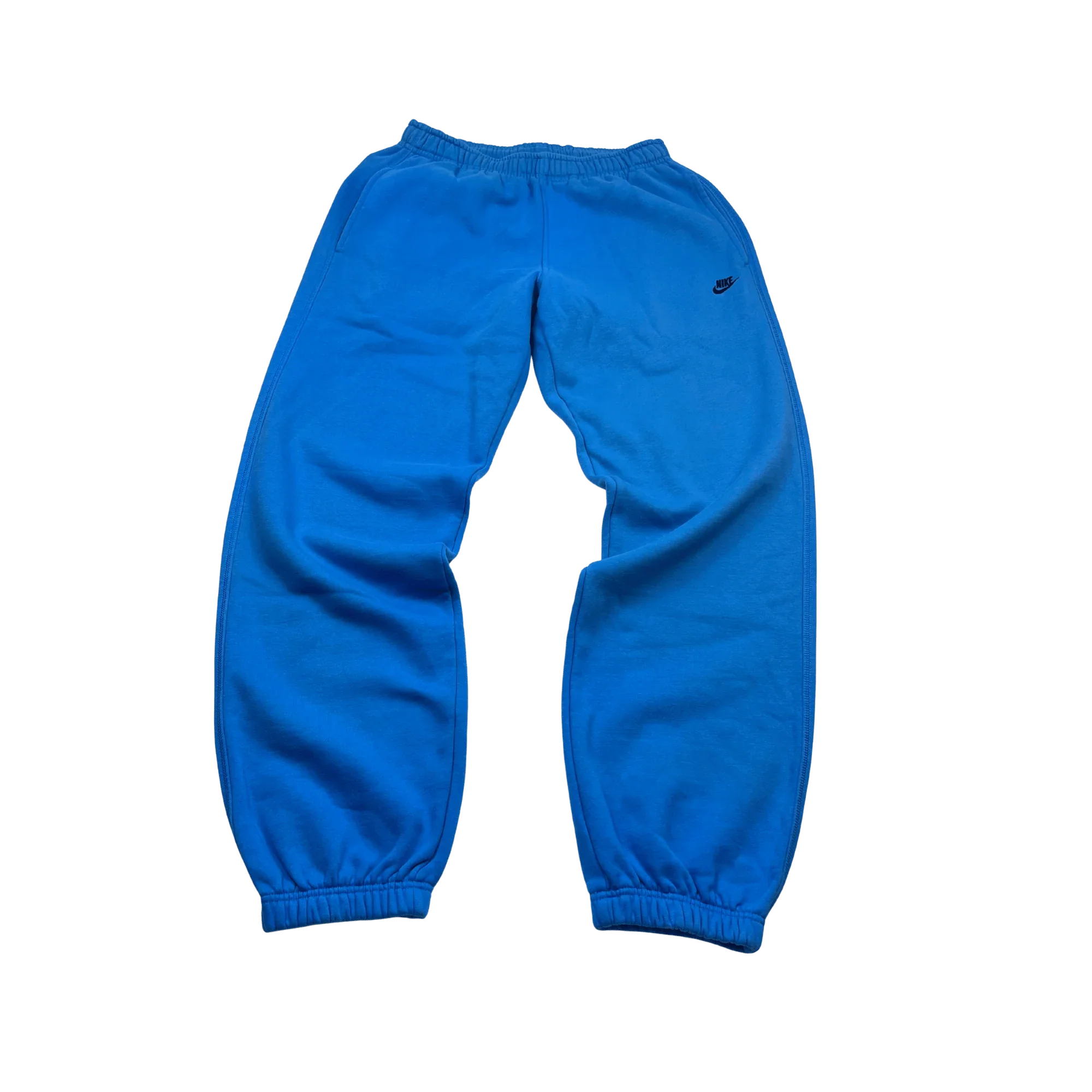 Nike Jogginghose Vintage hellblau baggy fit von Kickvault mit elastischem Bund und Bündchen