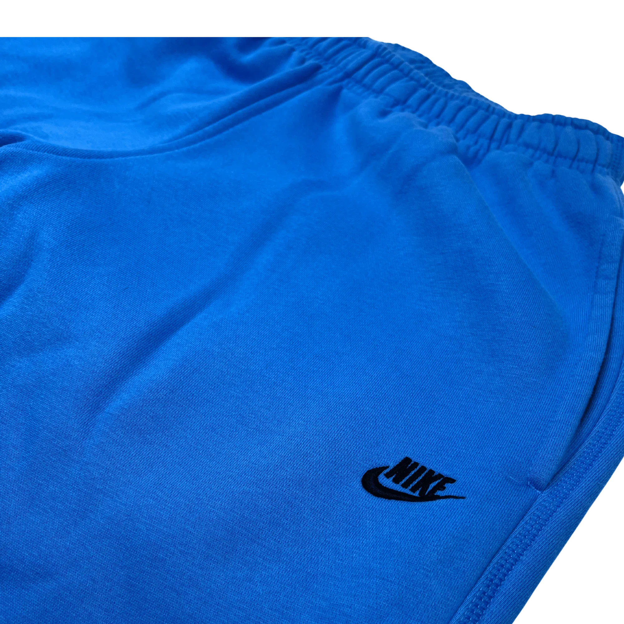 Nike Jogginghose Vintage hellblau baggy fit von Kickvault mit elastischem Bund und schwarzem Logo