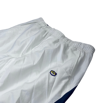 Weiße Nike TN Trackpants vintage rare baggy fit mit elastischem Bund und seitlicher Tasche