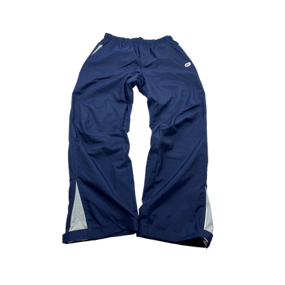 Nike Trackpants blau XL von Kickvault Sporthose mit elastischem Bund und weißen Details