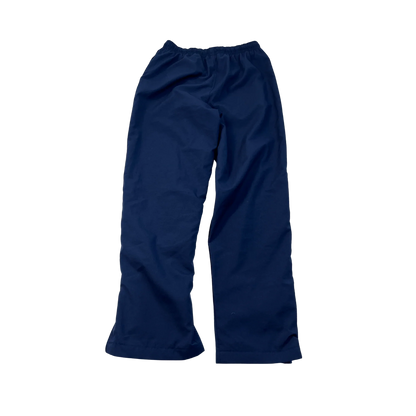 Dunkelblaue Nike Trackpants Vintage mit elastischem Bund und weitem Bein aus der Kickvault Kollektion
