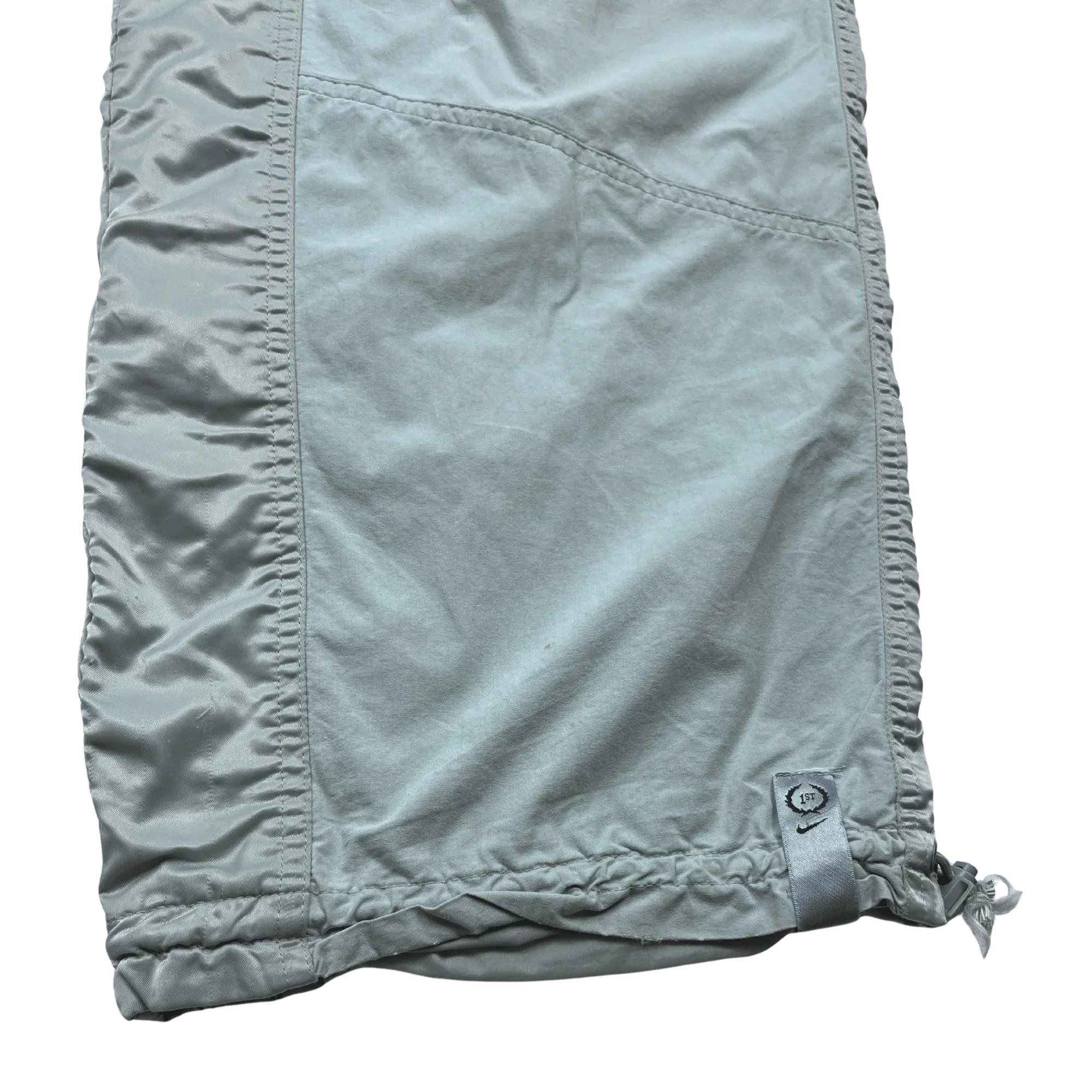 Nike Trackpants Vintage Firtst edition weiße Trainingshose mit elastischem Saum von Kickvault