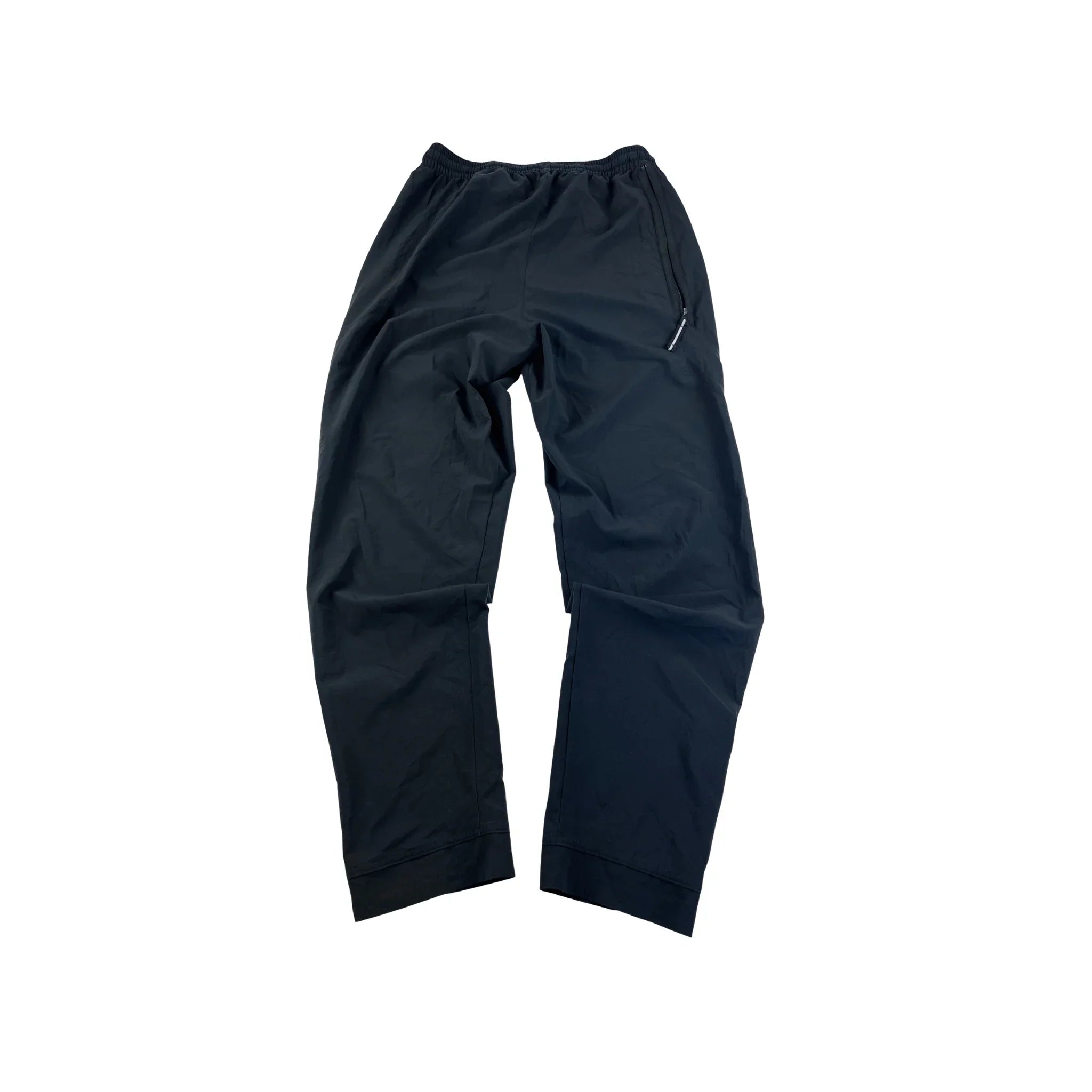 Nike Trackpants Vintage schwarz in schlichtem Design mit elastischem Bund und seitlicher Reißverschlusstasche