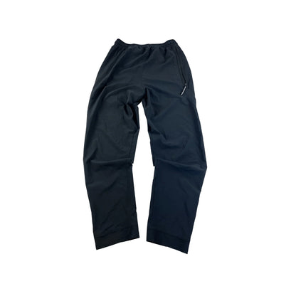 Nike Trackpants Vintage schwarz in schlichtem Design mit elastischem Bund und seitlicher Reißverschlusstasche
