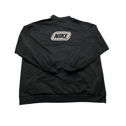 Nike Trainingsjacke Vintage Schwarz von Kickvault mit rückseitigem Logoprint und langem Arm