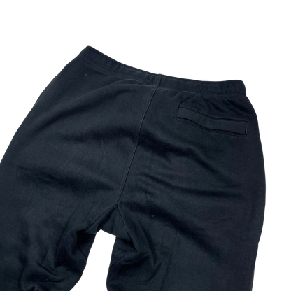 Kickvault Nike Vintage Jogginghose baggy fit open leg in Schwarz mit elastischem Bund und Gesäßtasche