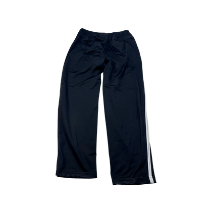 Kickvault nike vintage jogginghose schwarz mit weißem streifen aus bequemem Material